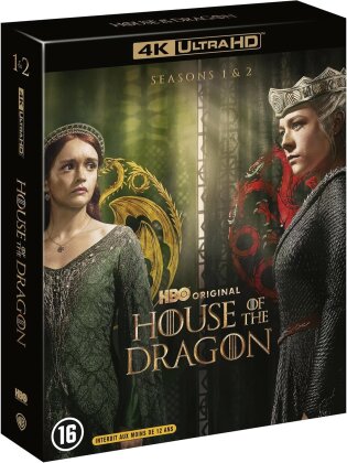 House of the Dragon (Game of Thrones) - Saisons 1 & 2 (8 4K Ultra HDs)