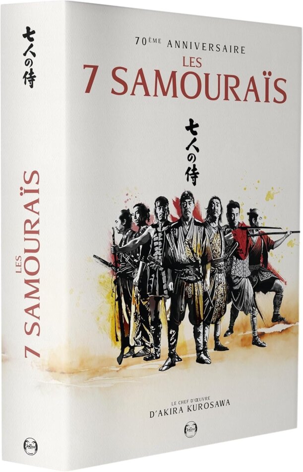 Les 7 samouraïs (1954) 70th Anniversary Edition, Limited Edition, 4K Ultra HD + 2 Blu-rays + Book
