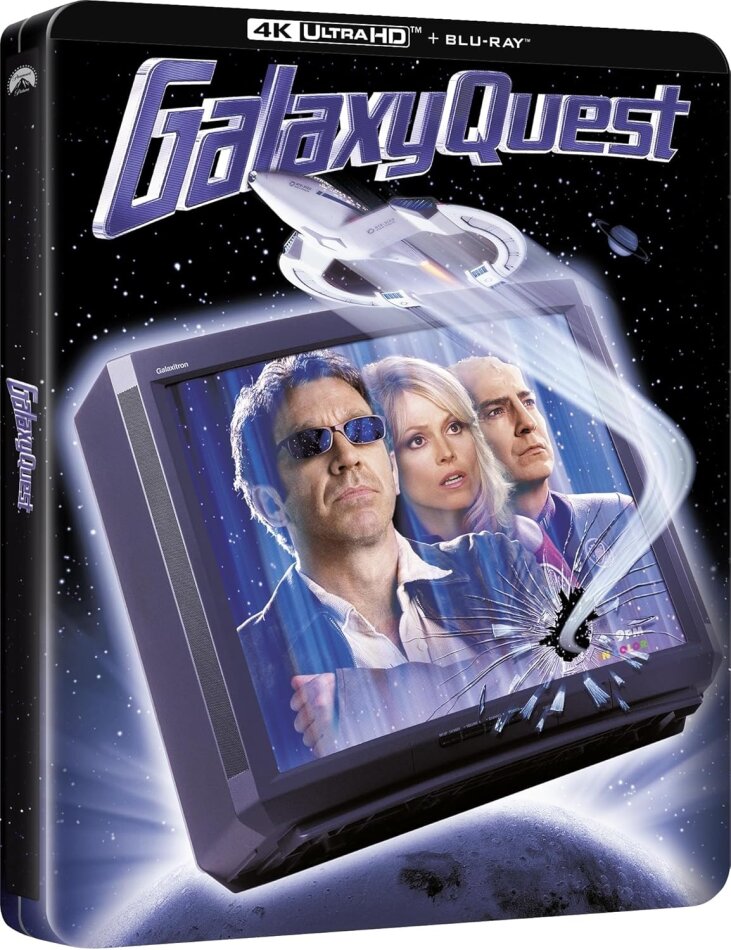 Galaxy Quest (1999) Edizione Limitata 25° Anniversario, Steelbook, 4K Ultra HD + Blu-ray
