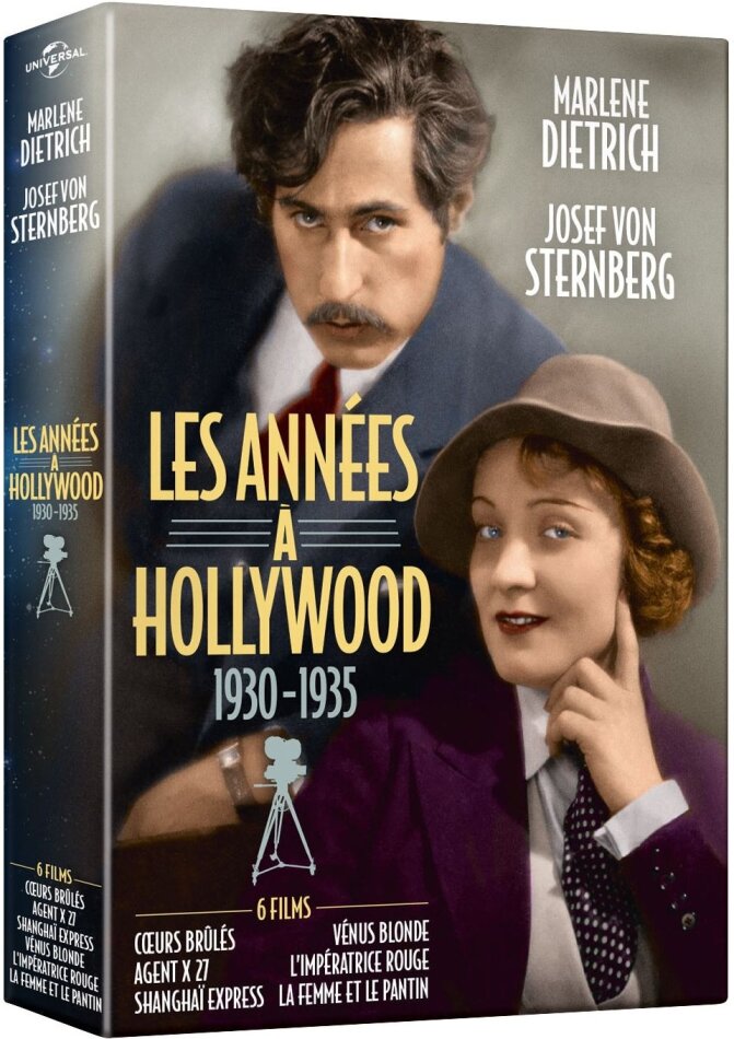 Marlene Dietrich / Josef von Sternberg - Les années à Hollywood 1930-1935 6 DVD