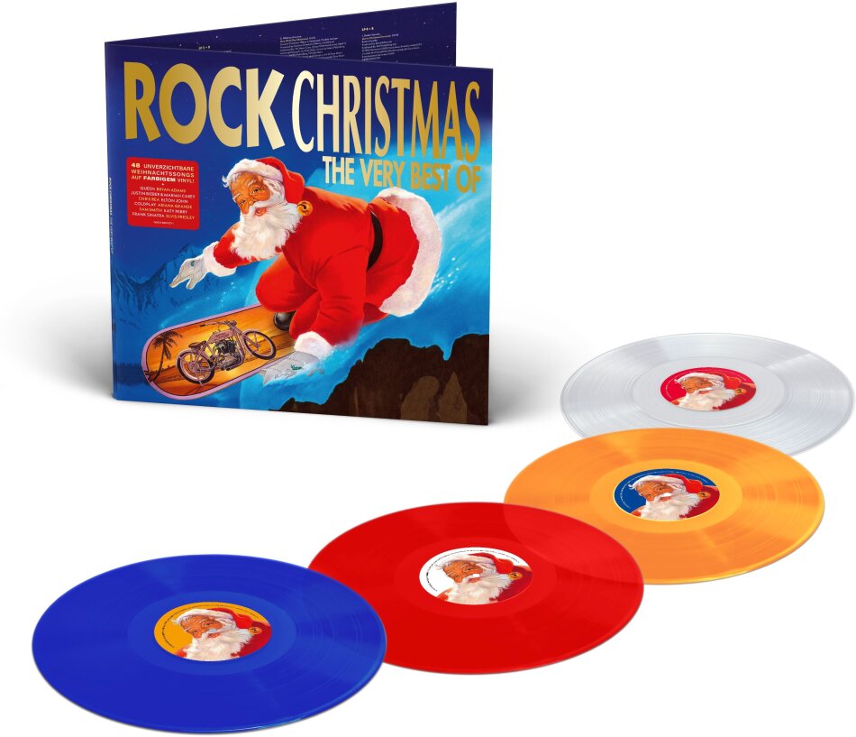 ROCK CHRISTMAS - The Very Best Of 2024 Edition, 4 LPs