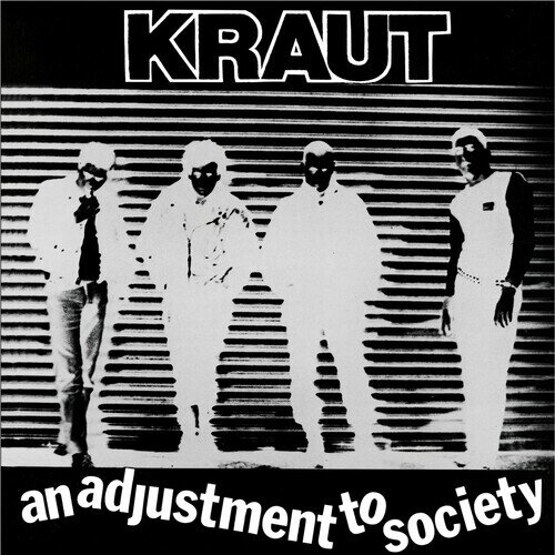 Kraut - Adjustment To Society New Red Archives, 2025 Reissue, White / Black Vinyl, LP