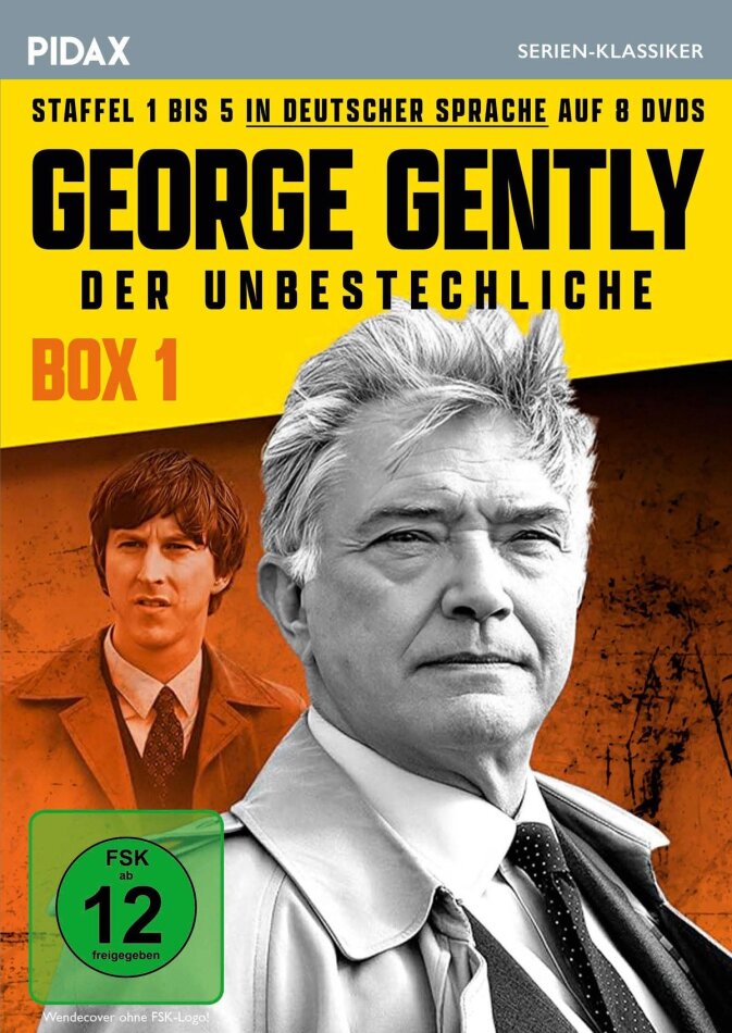 George Gently - Der Unbestechliche - Box 1: Staffel 1-5 Pidax Serien-Klassiker, 8 DVDs