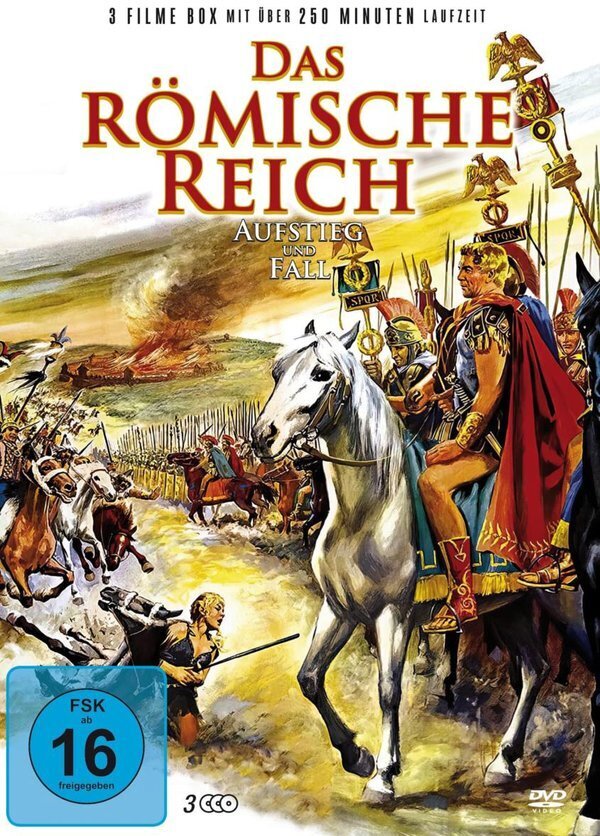 Das römische Reich: Aufstieg und Fall - 3 Filme Box 3 DVDs