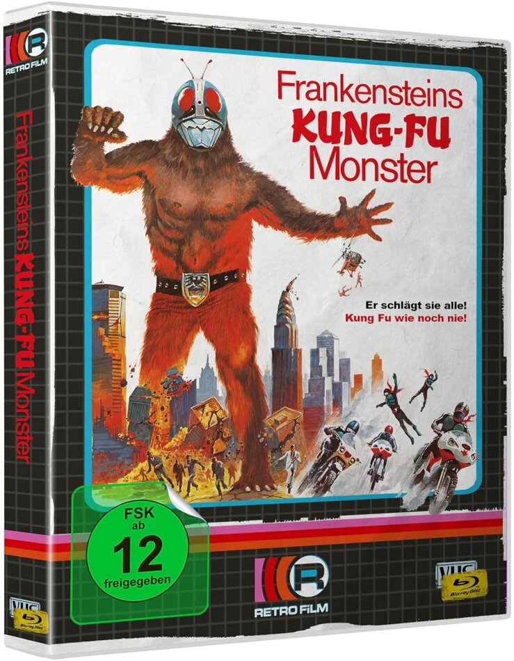 Frankensteins Kung-Fu Monster (1975) Cover B, Edizione Limitata