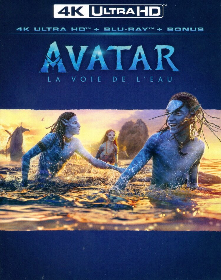 Avatar: La voie de l'eau - Avatar 2 (2022) 4K Ultra HD + 2 Blu-ray