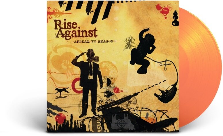 Rise Against - Appeal To Reason 2024 Reissue, Limited Edition, Orange Transparent Vinyl, LP