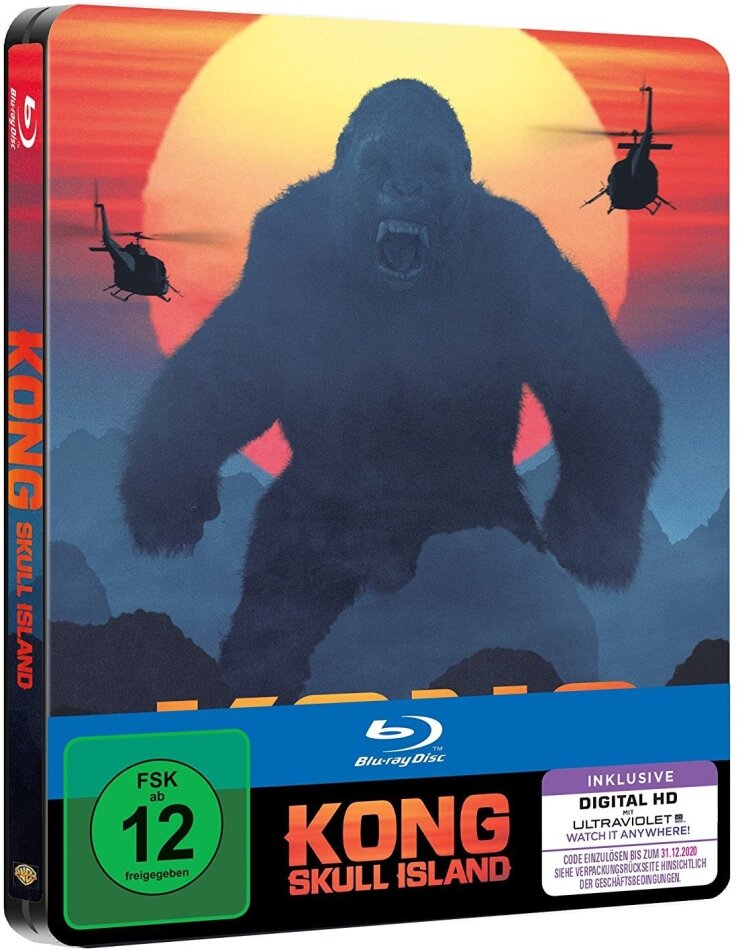 Kong: Skull Island (2017) Limited Edition, Steelbook