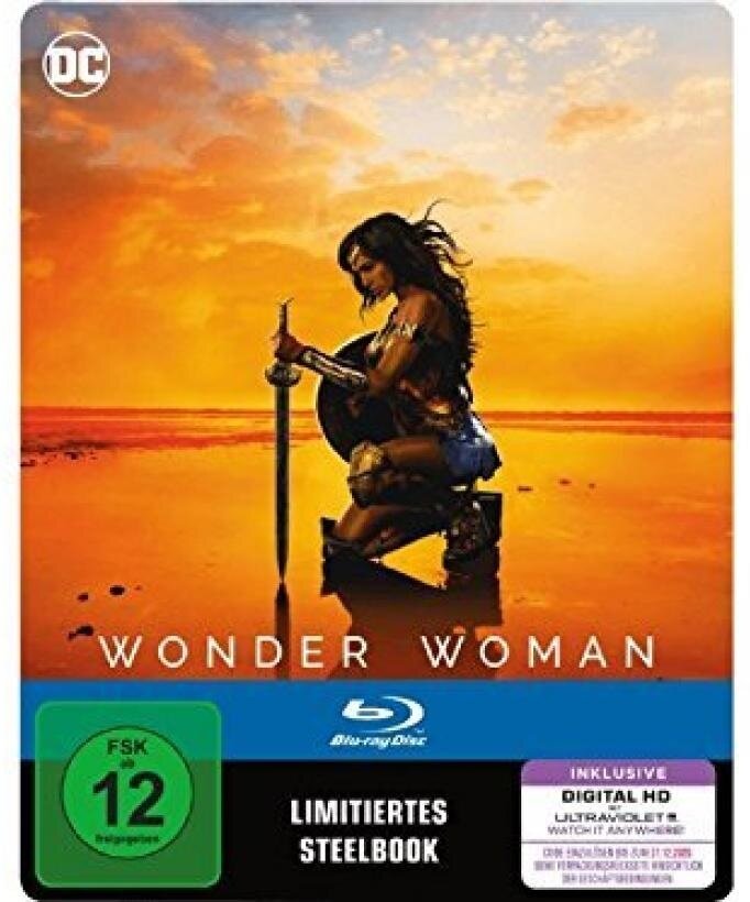 Wonder Woman (2017) Limited Edition, Steelbook