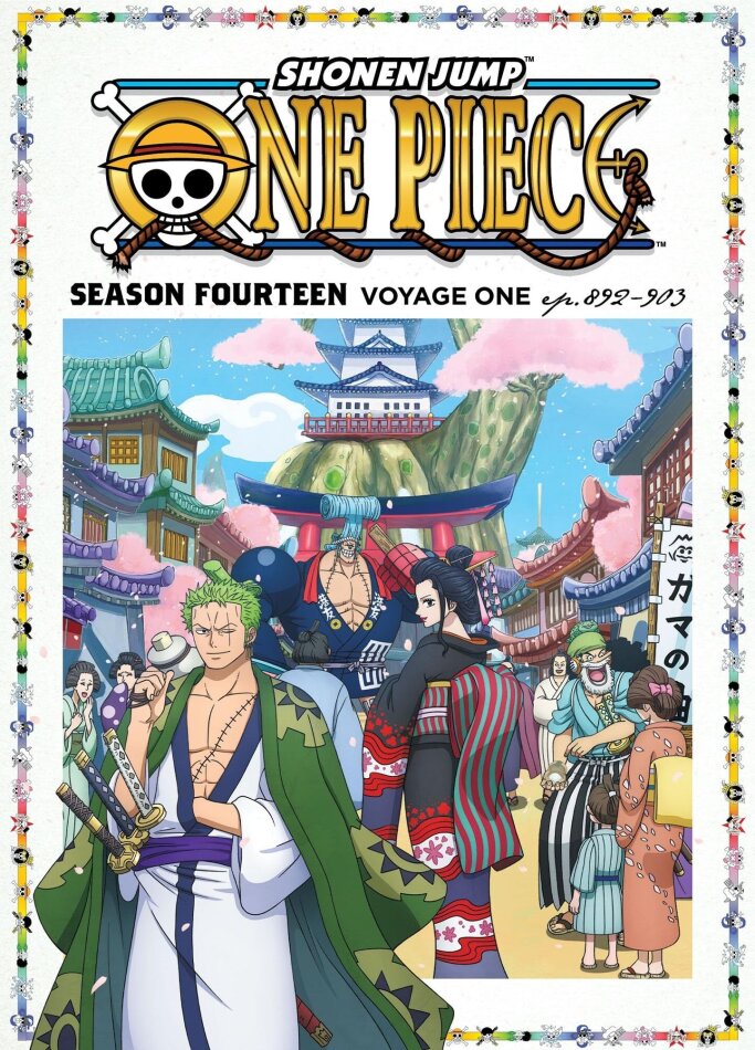 One Piece - Season 14: Voyage 1 - Episodes 892-903 Uncut, 2 Blu-rays + 2 DVDs