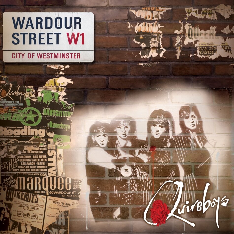 The Quireboys - Wardour Street Blue Vinyl, LP