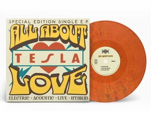 Tesla - All About Love - Live Orange Vinyl, LP