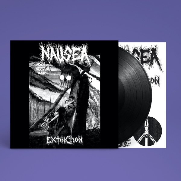 Nausea (NYC) - Extinction 2024 Reissue, Svart Records, LP