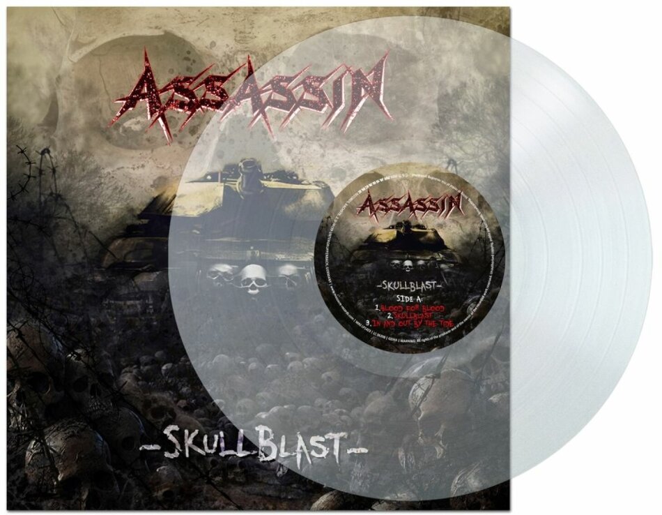 Assassin (Metal) - Skullblast EP Clear Vinyl, LP