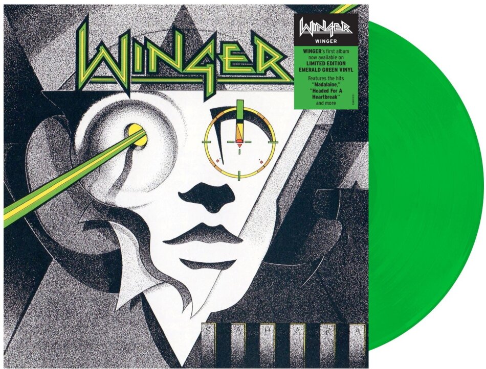 Winger - --- 2024 Reissue, BMG Rights Management, Emerald Green Vinyl, LP