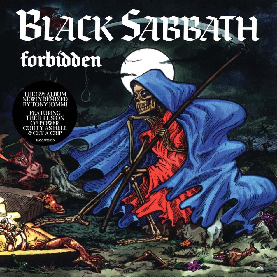 Black Sabbath - Forbidden 2024 Reissue, 2024 Tony Iommi Remix, BMG Rights Management