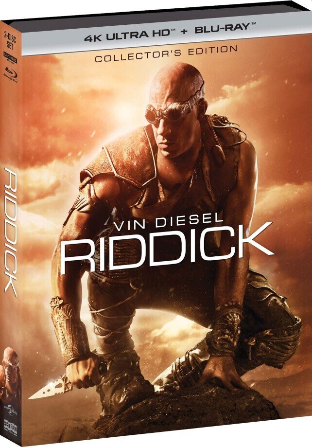 Riddick (2013) Collector's Edition, 4K Ultra HD + Blu-ray