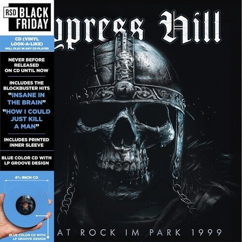 Cypress Hill - Live At Rock Im Park 1999 Black Friday 2024, Vinyl Replica