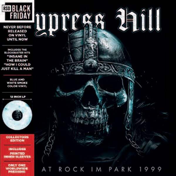 Cypress Hill - Live At Rock Im Park 1999 Black Friday 2024, Black/White Translucent Vinyl, LP