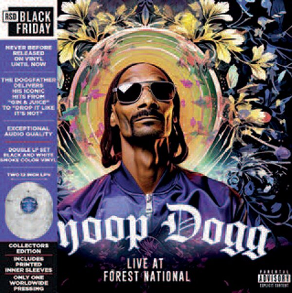 Snoop Dogg - Live At Forest National, 2005 Black Friday 2024, Green/Grey Smoke Vinyl, 2 LPs