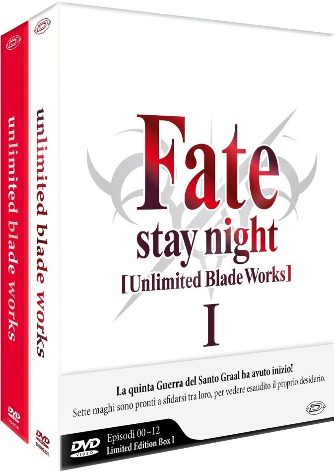 Fate/Stay Night: Unlimited Blade Works - Serie completa Édition Limitée, 6 DVD
