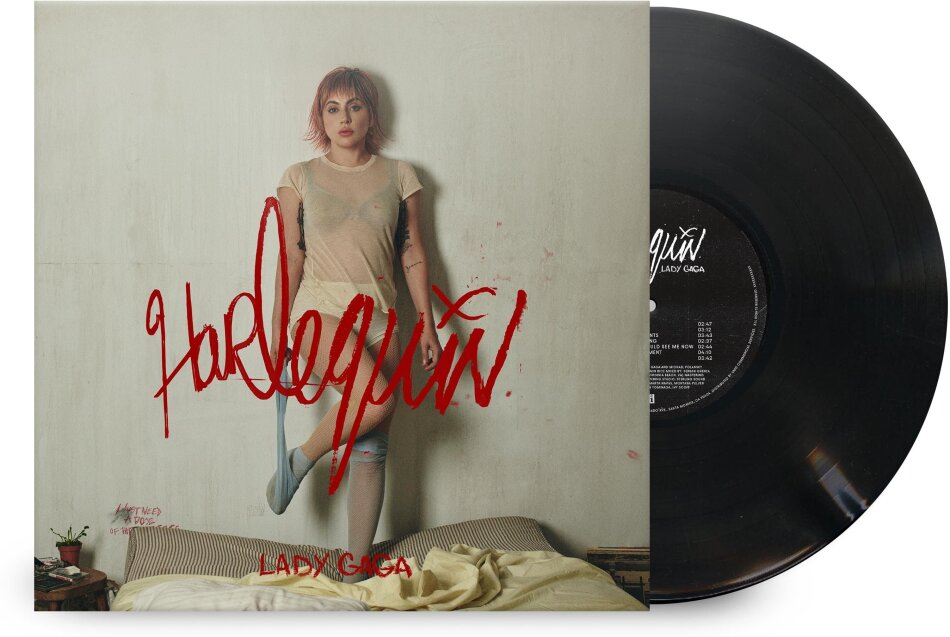 Lady Gaga - Harlequin Indie Exclusive, Alternate Cover, Black Vinyl, Gatefold, LP