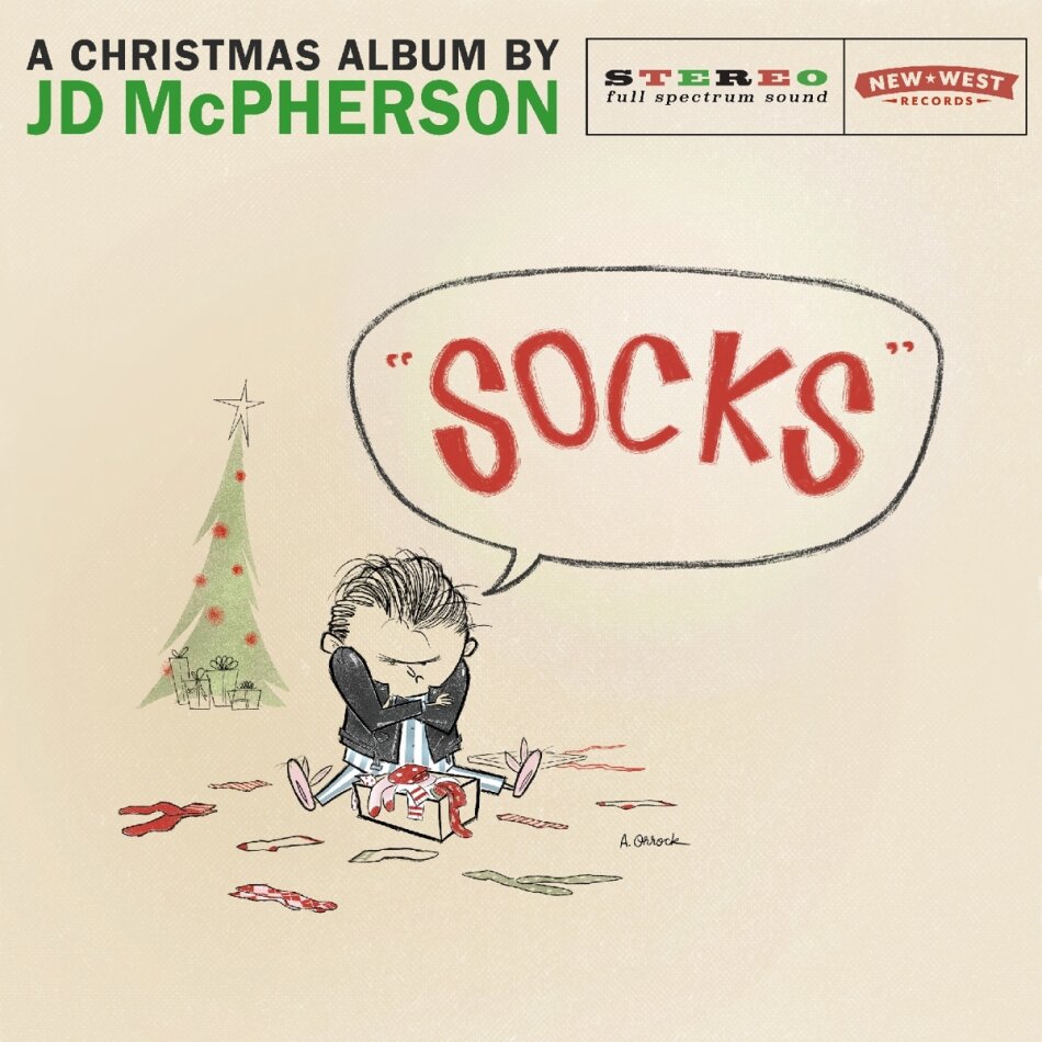 JD McPherson - Socks 2024 Reissue, New West Records, Picture Disc, LP