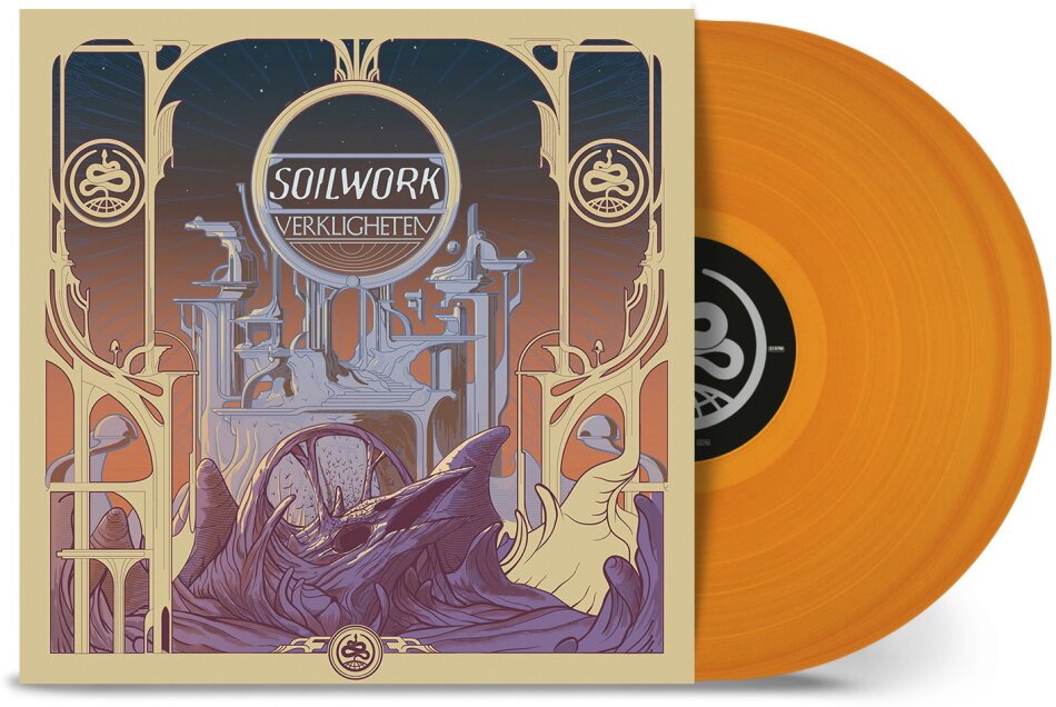Soilwork - Verkligheten 2024 Reissue, 2023 Reprint, Orange Vinyl, 2 LPs
