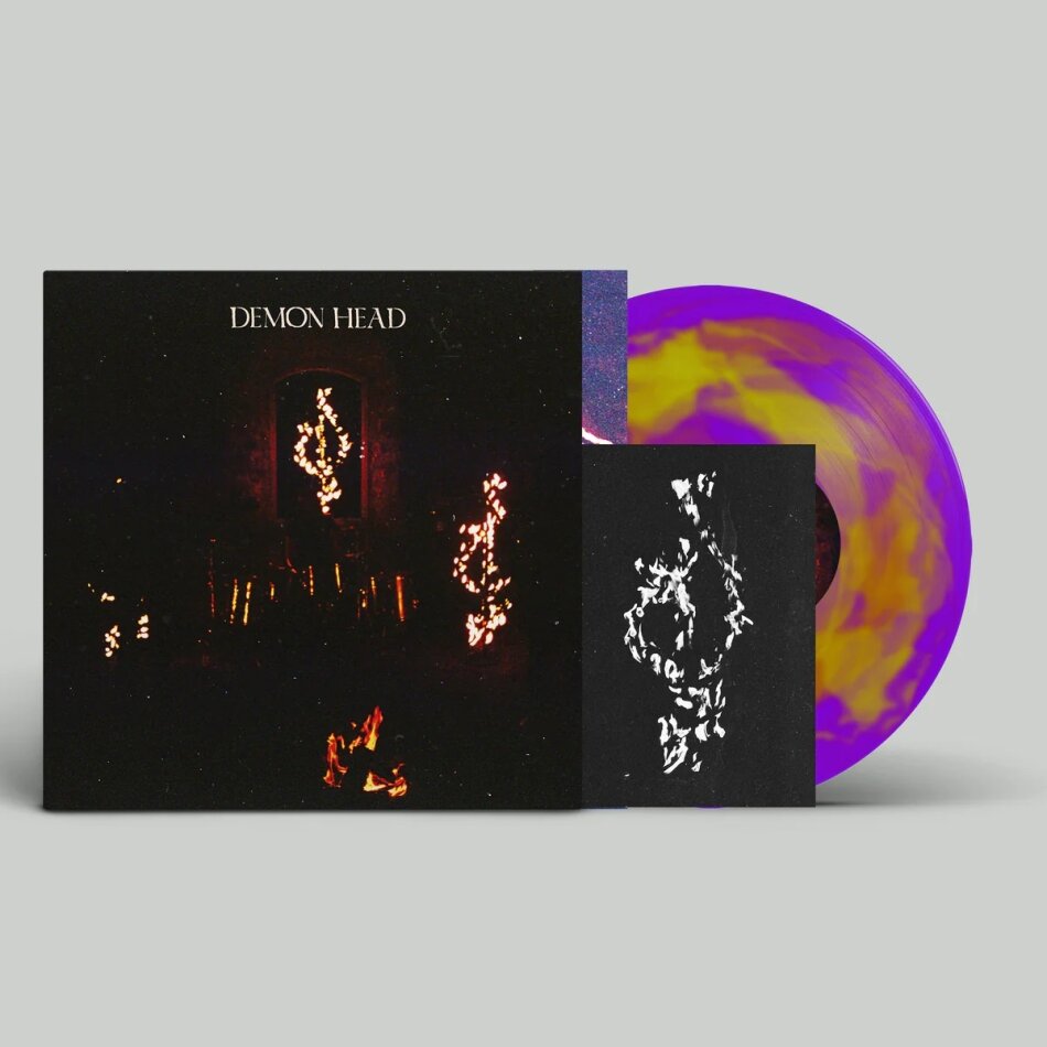 Demon Head - Through Holes Shine The Stars Purple/Yellow/Orange Marble Vinyl, LP