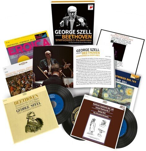 George Azell & Ludwig van Beethoven (1770-1827) - Conducts Beethoven Symphonies & Overtures Boxset, 7 CD