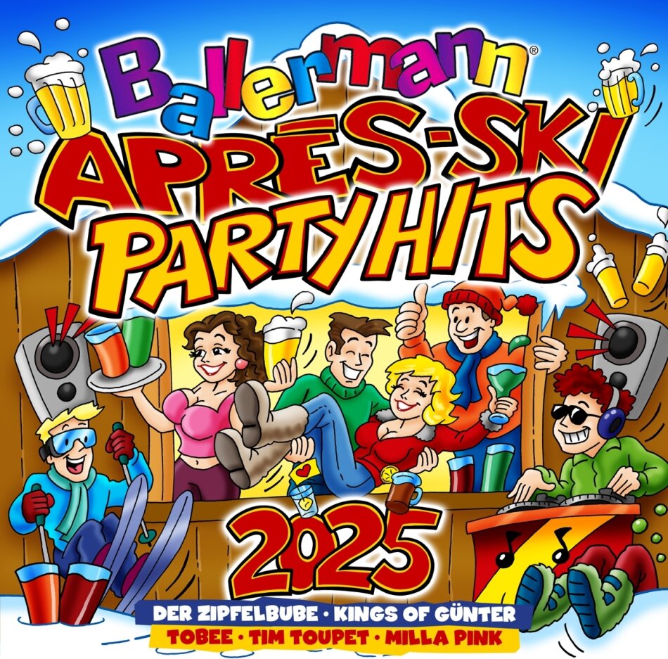 Ballermann Apres Ski Party Hits 2025 2 CDs