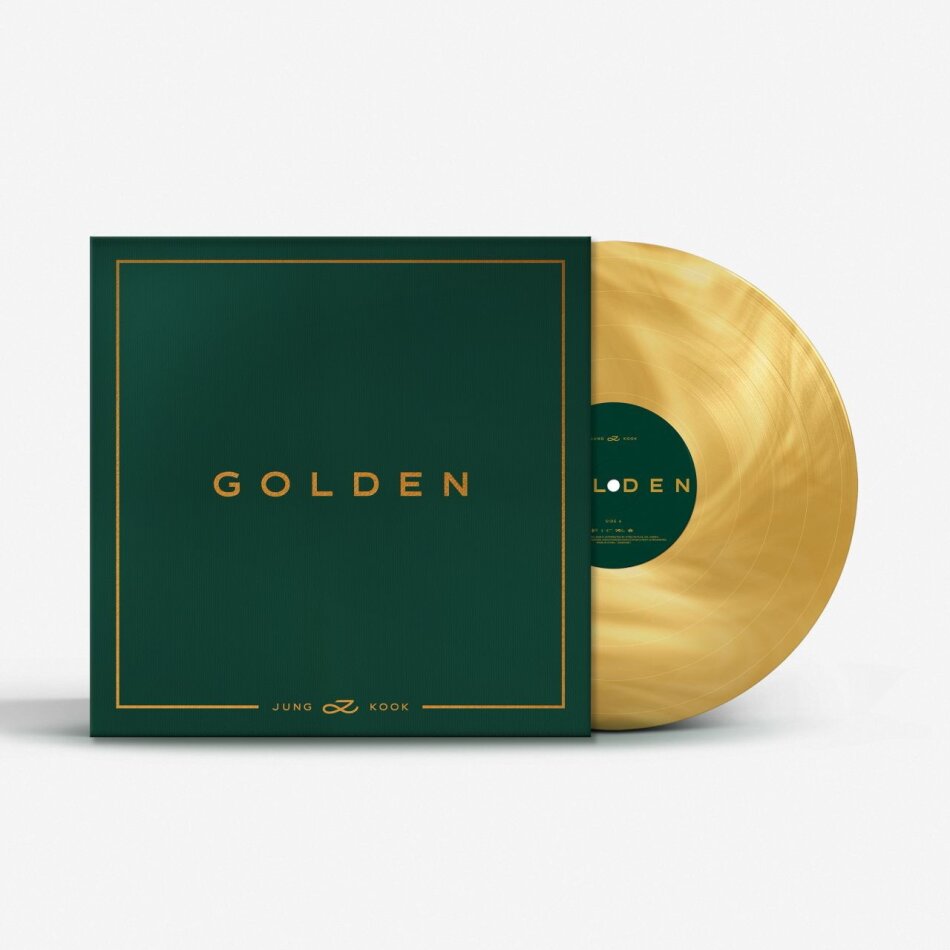Jung Kook (BTS) (K-Pop) - Golden Limited Edition, Gold Vinyl, LP