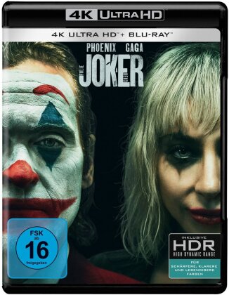 Joker: Folie &agrave; Deux - Joker 2 (2024) (4K Ultra HD + Blu-ray)