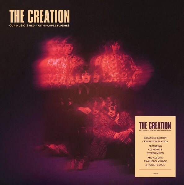 The Creation - Our Music Is Red With Purple Flashes 2024 Reissue, Edsel, Expanded Version, Deluxe Edition, 4 CDs