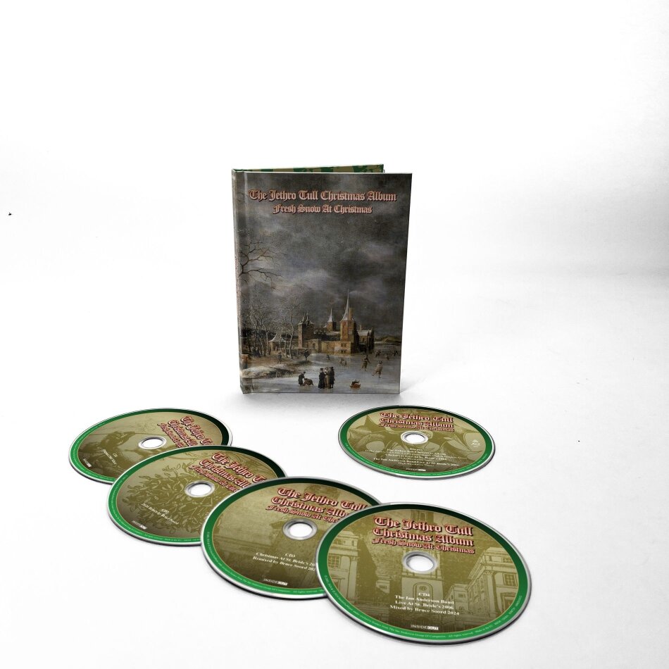 Jethro Tull - The Jethro Tull Christmas Album - Fresh Snow At Christmas Deluxe Mediabook, 4 CDs + Blu-ray