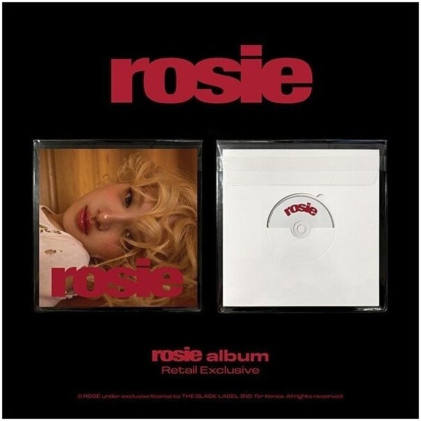 ROSÉ (Blackpink) (K-Pop) - Rosie Indie Exclusive, POSTCARD(S) PHOTO CARD(S) POSTER(S)