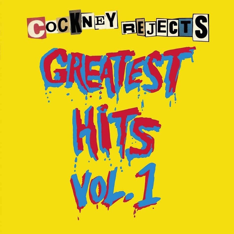 Cockney Rejects - Greatest Hits Vol.1 2024 Reissue, Cadiz Music, Yellow Vinyl, LP