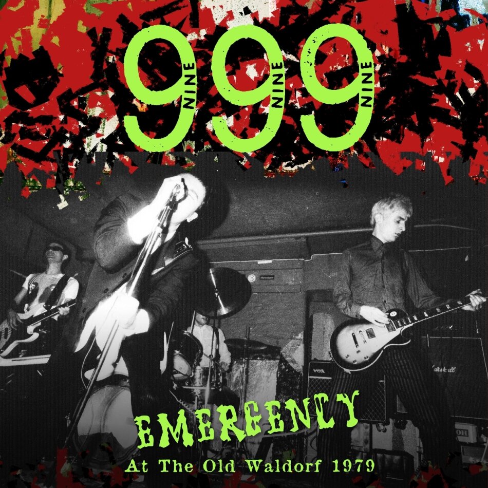 999 - Emergency In Darlington 2024 Reissue, secret Records, Ruby Red Vinyl, LP