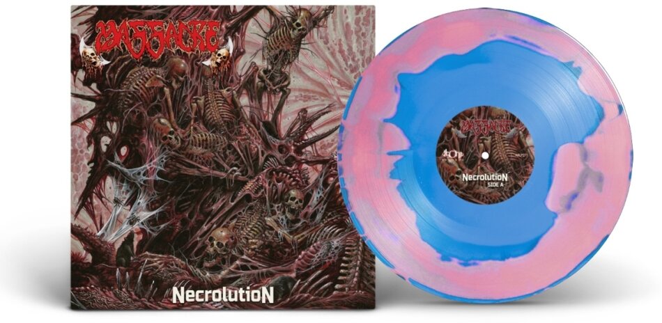 Massacre - Necrolution Limited Edition, Colour In Colour Vinyl, LP