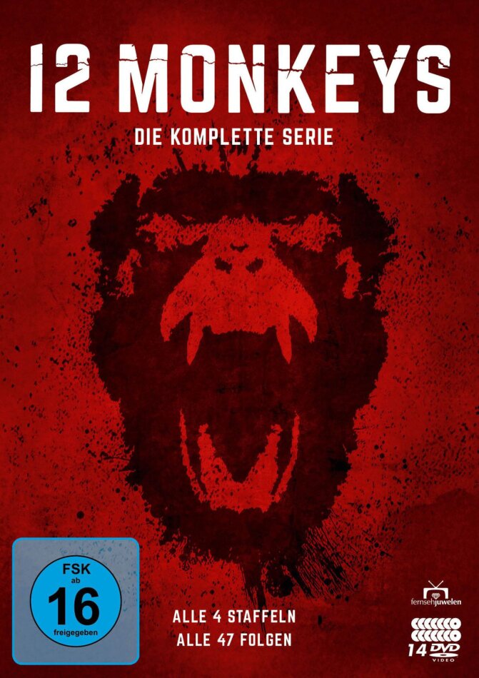 12 Monkeys - Die komplette Serie 14 DVDs