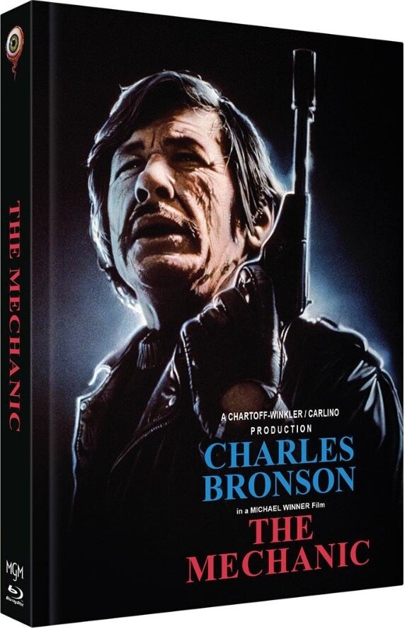 The Mechanic (1972) Cover D, Limited Edition, Mediabook, Uncut, Blu-ray + DVD
