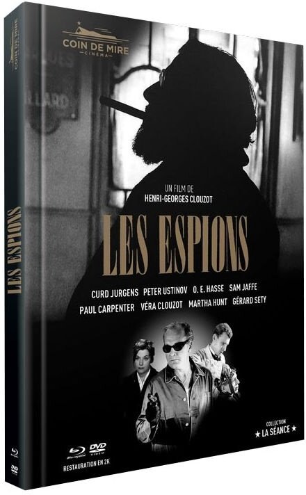 Les espions (1957) Limited Edition, Mediabook, Blu-ray + DVD