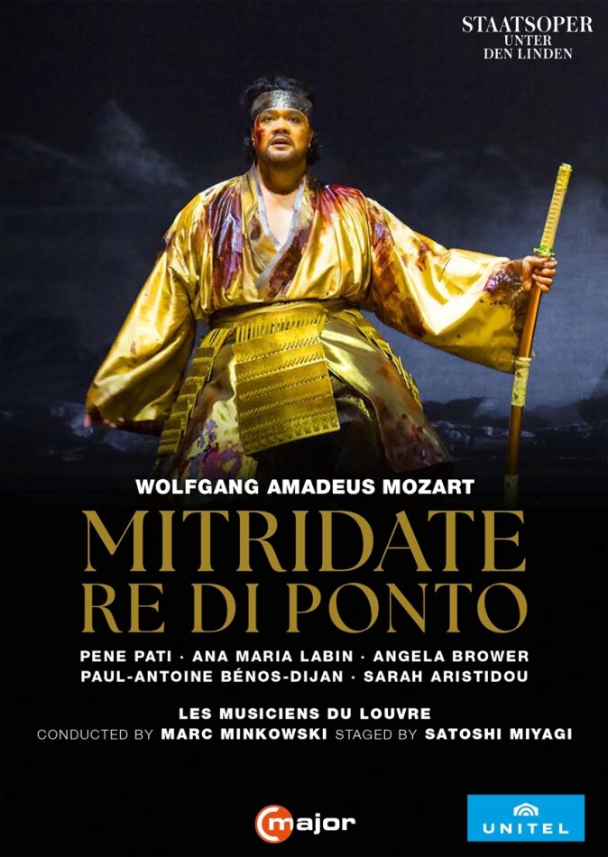 Les Musiciens De Louvre, Pene Pati & Marc Minkowski - Mitridate, re di Ponto 2 DVDs