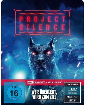 Project Silence (2023) (Limited Edition, Steelbook, 4K Ultra HD + Blu-ray)