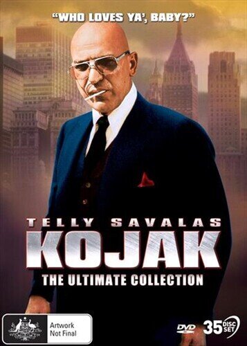 Kojak - The Ultimate Collection Australian Release, 35 DVDs