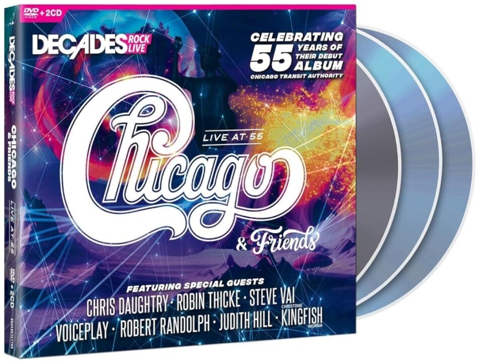 Chicago & & Friends - Live At 55 2 CDs + DVD
