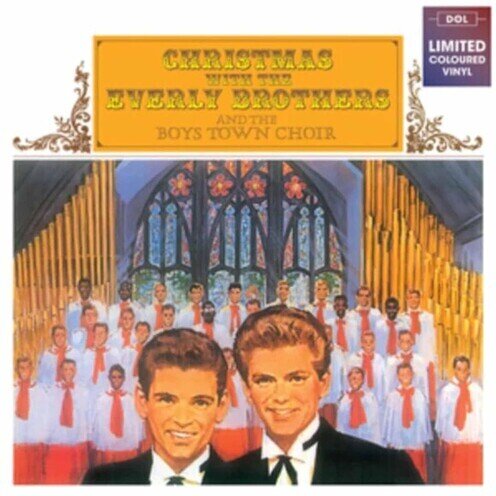 The Everly Brothers & The Boys Town Choir - Christmas With The Everly Brothers 2024 Reissue, DOL, Colored, LP