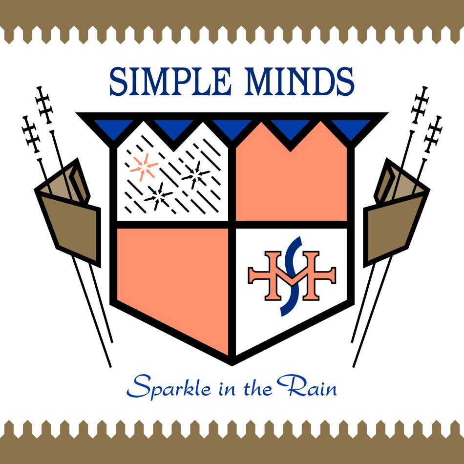 Simple Minds - Sparkle In The Rain 2024 Reissue, Virgin Records, Blue Transparent Vinyl, LP