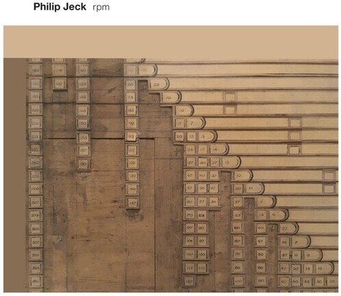 Philip Jeck - Rpm 2 CDs