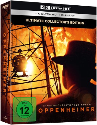 Oppenheimer (2023) (Ultimate Collector's Edition, Limited Edition, Steelbook, 4K Ultra HD + 2 Blu-rays)